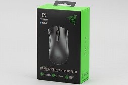 画像ギャラリー No.029のサムネイル画像 / 【PR】乾電池で動くワイヤレスマウス「DeathAdder V2 X HyperSpeed」を試す。長時間使用できてセンサー性能も良好だ