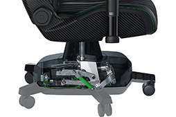 画像ギャラリー No.007のサムネイル画像 / Razer，振動機能付きチェアや天板にさまざまな機能を組み込めるデスク，音声明瞭化機能付きマスクをCES 2022で公開