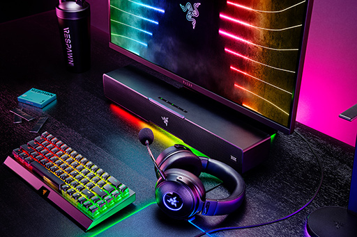 画像ギャラリー No.004のサムネイル画像 / Razer，ゲーマー向けサウンドバー「Leviathan V2」を5月20日発売。ディスプレイの前に置きやすいサイズとBluetooth対応が特徴