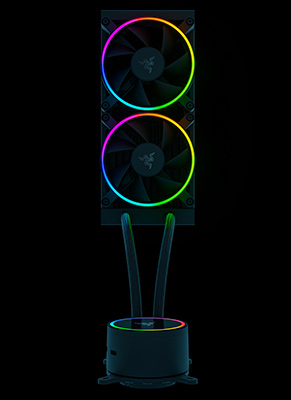 画像ギャラリー No.001のサムネイル画像 / Razer,Chroma対応の簡易液冷CPUクーラー「Hanbo Chroma」を国内発売