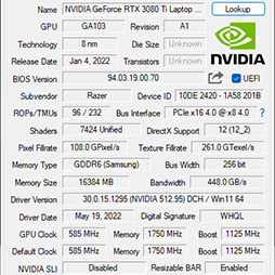 画像ギャラリー No.005のサムネイル画像 / 【PR】RazerのハイエンドノートPC「Razer Blade 15」は,ノートPC最強GPUと4K/144Hz液晶パネルでどんな用途も快適だ