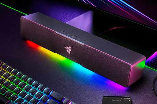 画像ギャラリー No.002のサムネイル画像 / Razer,幅40cmの光るサウンドバー「Leviathan V2 X」を発表。サブウーファーを省略したコンパクトモデル