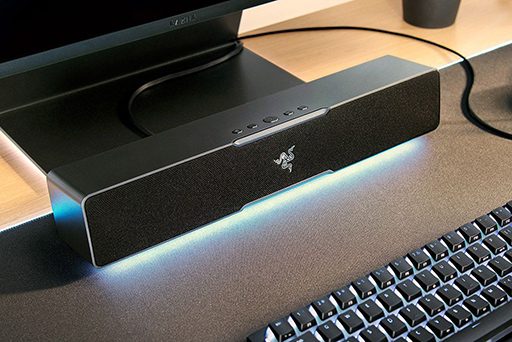 画像ギャラリー No.005のサムネイル画像 / Razer,幅40cmの光るサウンドバー「Leviathan V2 X」を発表。サブウーファーを省略したコンパクトモデル