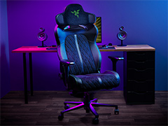 Razerがゲーマー向けチェアに取り付けるサラウンドスピーカー「Project Carol」や，新型ノートPC「Blade 16」などを発表