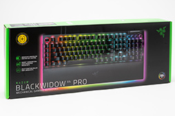 画像ギャラリー No.003のサムネイル画像 / Razer製キーボードのフラッグシップ「BlackWidow V4 Pro」をテスト。価格は高いが基本スペックの充実ぶりに感銘を受ける［レビュー］