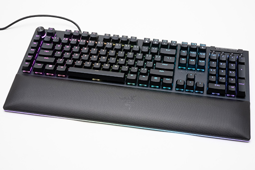 画像ギャラリー No.010のサムネイル画像 / Razer製キーボードのフラッグシップ「BlackWidow V4 Pro」をテスト。価格は高いが基本スペックの充実ぶりに感銘を受ける［レビュー］