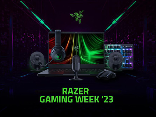 画像ギャラリー No.001のサムネイル画像 / Razerが大規模セール「Gaming Week '23」を9月19日から開催。ノートPCや周辺機器63製品を特別価格で販売