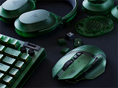 内部が透けて見えるトランスルーセントデザインを採用したゲーマー向け周辺機器がRazerから登場