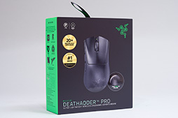 画像ギャラリー No.003のサムネイル画像 / 最強スペックのeスポーツプロ向けマウス「Razer DeathAdder V4 Pro」レビュー。約3万円という高級マウスの価値は？