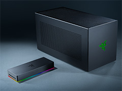 Thunderbolt 5対応でGPU性能を引き出しやすくなったRazer製外付けGPUボックス「Core X V2」が10月10日発売