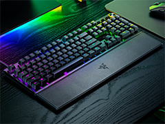 Razerのラピドリ＆SOCD対応キーボードが8Kポーリングレートに進化。「Huntsman V3 Pro 8KHz」が発表に