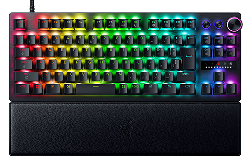 画像ギャラリー No.004のサムネイル画像 / Razerのラピドリ&SOCD対応キーボードが8Kポーリングレートに進化。「Huntsman V3 Pro 8KHz」が発表に