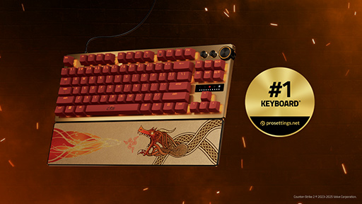 画像ギャラリー No.002のサムネイル画像 / CS2のレアスキン「Dragon Lore」をまとったRazerのキーボードやマウスが登場