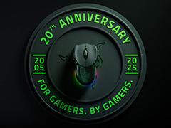 Razer初のゲーマー向けマウス「Boomslang」が20年ぶりに復活。20周年記念マウスが限定1337台で2026年発売の予定
