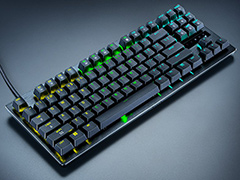 光学式10キーレスキーボード「Huntsman V3 Tenkeyless 8KHz」がRazerから登場。ラピトリ＆8000Hz対応で2万6980円