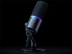 USBとXLR接続両対応の配信者向けマイク「Razer Seiren V3 Pro」が登場。プロ品質の音声を複雑な設定なしで
