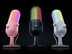 �ۿ��Ը���USB�ޥ�����Razer Seiren V3 Chroma 32-Bit DSP���о졣�ϥ�����ɥޥ����β���������ǽ��2������Ǽ¸�