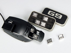 画像ギャラリー No.022のサムネイル画像 / Logitech製ワイヤードレーザーマウス「G9 Laser Mouse」のレビューを掲載