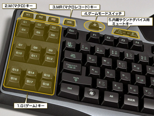 画像ギャラリー No.002のサムネイル画像 / Logitechのゲーマー向けフルキーボード「G510」レビュー。G-Series初となる同時押し対応モデルを吟味する