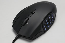 画像ギャラリー No.002のサムネイル画像 / 「G600 MMO Gaming Mouse」レビュー。左サイドボタン12個搭載のLogitech製マウスは「使える」