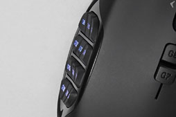 画像ギャラリー No.018のサムネイル画像 / 「G600 MMO Gaming Mouse」レビュー。左サイドボタン12個搭載のLogitech製マウスは「使える」