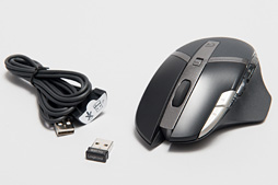画像ギャラリー No.007のサムネイル画像 / Logicool G初のワイヤレス接続専用マウス「G602」レビュー。ユニークな形状の新モデルは誰に向くのか