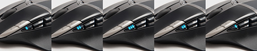 画像ギャラリー No.057のサムネイル画像 / Logicool G初のワイヤレス接続専用マウス「G602」レビュー。ユニークな形状の新モデルは誰に向くのか