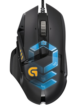 画像ギャラリー No.002のサムネイル画像 / Logicool G,マウスの新製品「G502RGB」を発表。「G502」のLEDを約1677万色対応としたマイナーチェンジ