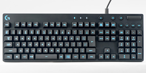 画像ギャラリー No.003のサムネイル画像 / Logicool G「G810」レビュー。本日発表の「純粋なRomer-Gキーボード」は,あえて“らしさ”を切り捨て,万人受けを目指した意欲作だ
