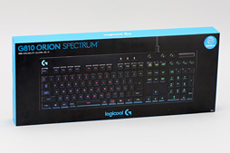 画像ギャラリー No.018のサムネイル画像 / Logicool G「G810」レビュー。本日発表の「純粋なRomer-Gキーボード」は,あえて“らしさ”を切り捨て,万人受けを目指した意欲作だ