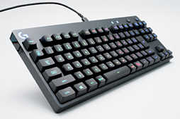 画像ギャラリー No.002のサムネイル画像 / Logicool G「Pro Mechanical Gaming Keyboard」レビュー。シンプルな外観の10キーレスRomer-Gモデル,その価値は