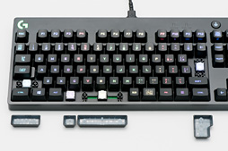 画像ギャラリー No.010のサムネイル画像 / Logicool G「Pro Mechanical Gaming Keyboard」レビュー。シンプルな外観の10キーレスRomer-Gモデル,その価値は