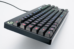 画像ギャラリー No.011のサムネイル画像 / Logicool G「Pro Mechanical Gaming Keyboard」レビュー。シンプルな外観の10キーレスRomer-Gモデル,その価値は