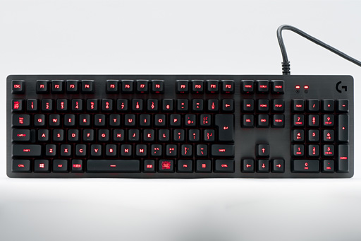 画像ギャラリー No.006のサムネイル画像 / 6月15日発売のLogicool G「G413 Mechanical Gaming Keyboard」をテスト。初のフローティングデザイン採用モデルは,打鍵感が違う!?