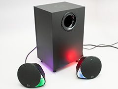 Logicool G初となるスピーカー製品「G560」の国内発売が決定。画面の状況に合わせてLEDが光る2.1chモデル