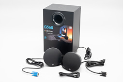画像ギャラリー No.003のサムネイル画像 / Logicool G初のゲーマー向けスピーカー「G560」レビュー。バーチャルサラウンドサウンド対応の光る2.1chモデルは買いか