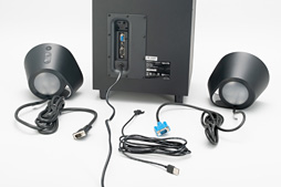 画像ギャラリー No.011のサムネイル画像 / Logicool G初のゲーマー向けスピーカー「G560」レビュー。バーチャルサラウンドサウンド対応の光る2.1chモデルは買いか
