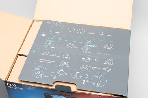 画像ギャラリー No.021のサムネイル画像 / Logicool G初のゲーマー向けスピーカー「G560」レビュー。バーチャルサラウンドサウンド対応の光る2.1chモデルは買いか