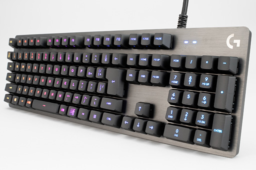 画像ギャラリー No.002のサムネイル画像 / 「G512」レビュー。赤軸風スイッチ「Romer-G Linear」のポテンシャルをLogicool Gのゲーマー向けキーボード最新作で探る