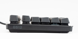 画像ギャラリー No.020のサムネイル画像 / 「G512」レビュー。赤軸風スイッチ「Romer-G Linear」のポテンシャルをLogicool Gのゲーマー向けキーボード最新作で探る