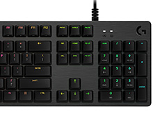 ［E3 2018］Logitech G，オリジナル青軸キースイッチ「GX Blue」を発表。「G512」キーボードの新しい選択肢として追加