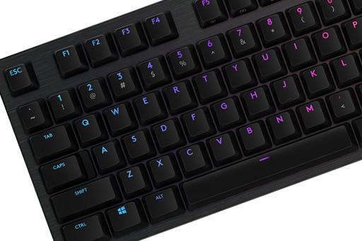 画像ギャラリー No.004のサムネイル画像 / ［E3 2018］Logitech G，オリジナル青軸キースイッチ「GX Blue」を発表。「G512」キーボードの新しい選択肢として追加