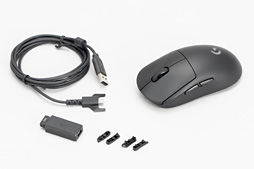 画像ギャラリー No.008のサムネイル画像 / Logicool G「PRO Wireless」「PRO HERO」レビュー。重量約80gのワイヤレスと約83gのワイヤードは軽量マウスの最適解か?