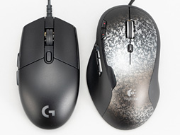 画像ギャラリー No.026のサムネイル画像 / Logicool G「PRO Wireless」「PRO HERO」レビュー。重量約80gのワイヤレスと約83gのワイヤードは軽量マウスの最適解か?