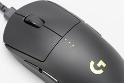 画像ギャラリー No.036のサムネイル画像 / Logicool G「PRO Wireless」「PRO HERO」レビュー。重量約80gのワイヤレスと約83gのワイヤードは軽量マウスの最適解か?