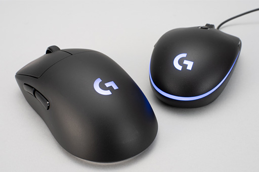 画像ギャラリー No.068のサムネイル画像 / Logicool G「PRO Wireless」「PRO HERO」レビュー。重量約80gのワイヤレスと約83gのワイヤードは軽量マウスの最適解か?