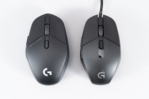 画像ギャラリー No.008のサムネイル画像 / 軽量ワイヤレスマウス「G303 Shroud Edition」レビュー。有名ストリーマーとのコラボモデルは,全体的に使いやすくバッテリーの持ちもいい