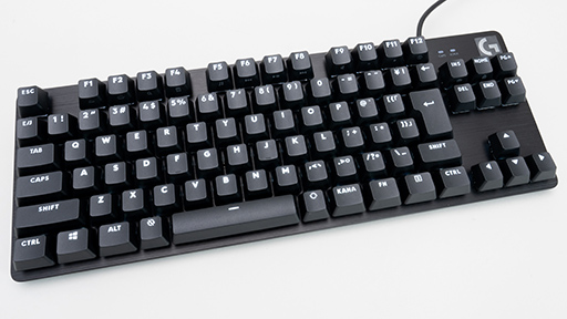 画像ギャラリー No.002のサムネイル画像 / 1万円前後で買いやすいLogicool製メカニカル10キーレスキーボード「G413 TKL SE」を写真でチェック