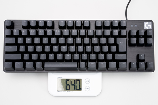 画像ギャラリー No.006のサムネイル画像 / 1万円前後で買いやすいLogicool製メカニカル10キーレスキーボード「G413 TKL SE」を写真でチェック
