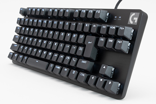 画像ギャラリー No.016のサムネイル画像 / 1万円前後で買いやすいLogicool製メカニカル10キーレスキーボード「G413 TKL SE」を写真でチェック